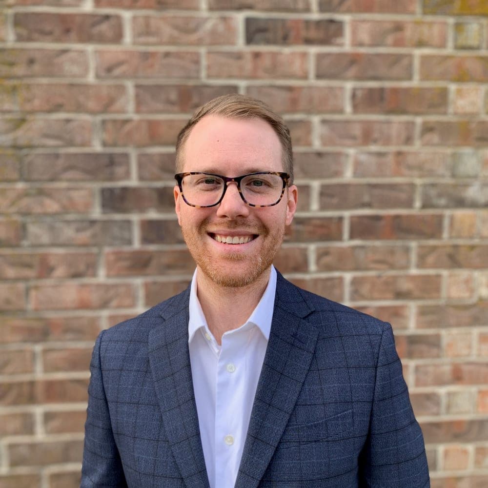 Portrait of Sam, Wine Hound's fractional Chief Information Officer / Chief Technology Officer